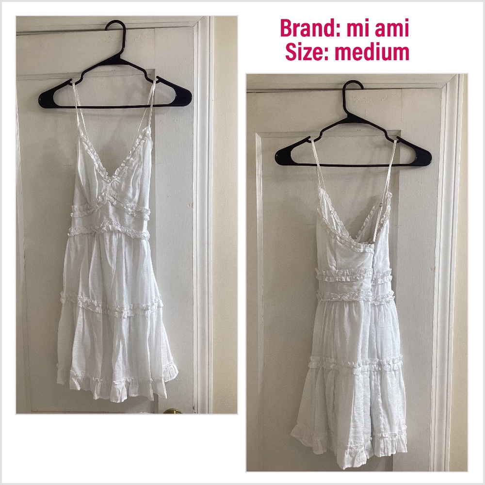 Medium White Summer Dress
